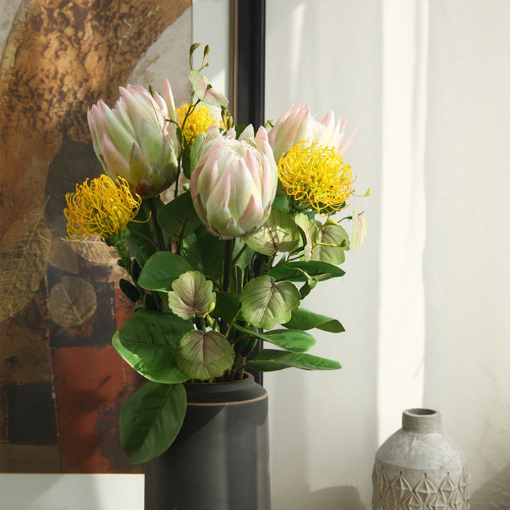 キングプロテア フェイクフラワー 造花 kocol