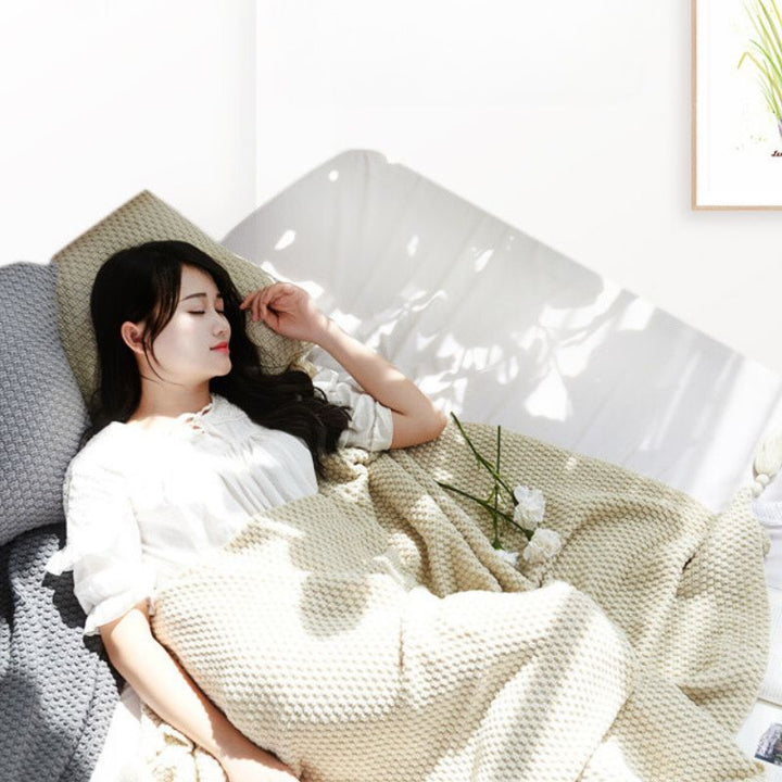 ニットブランケット kocol