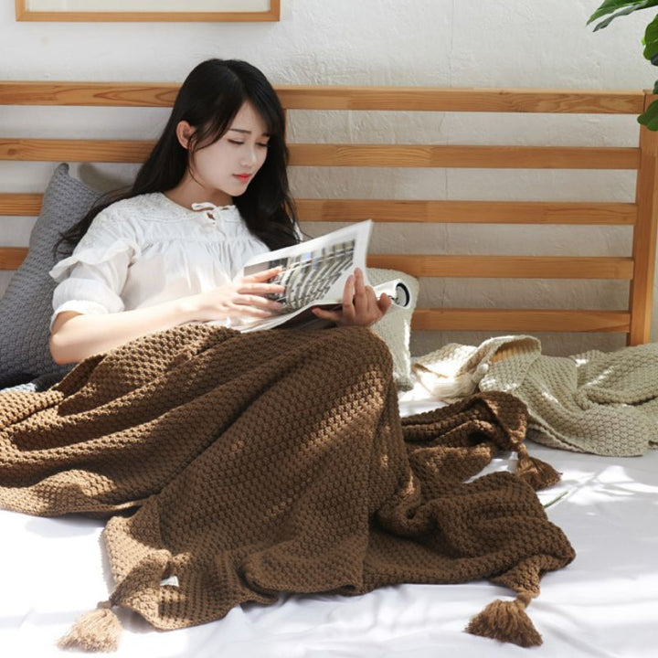 ニットブランケット kocol