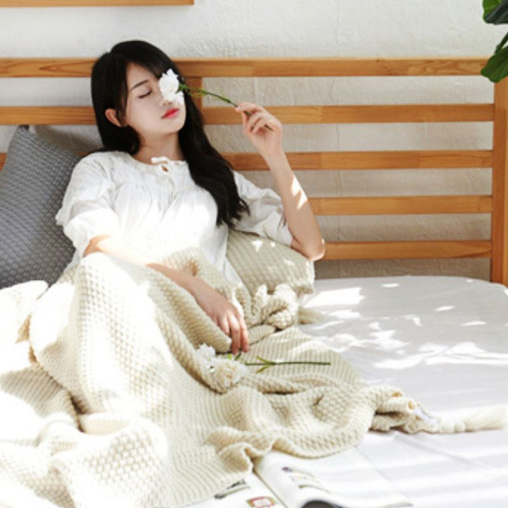 ニットブランケット kocol