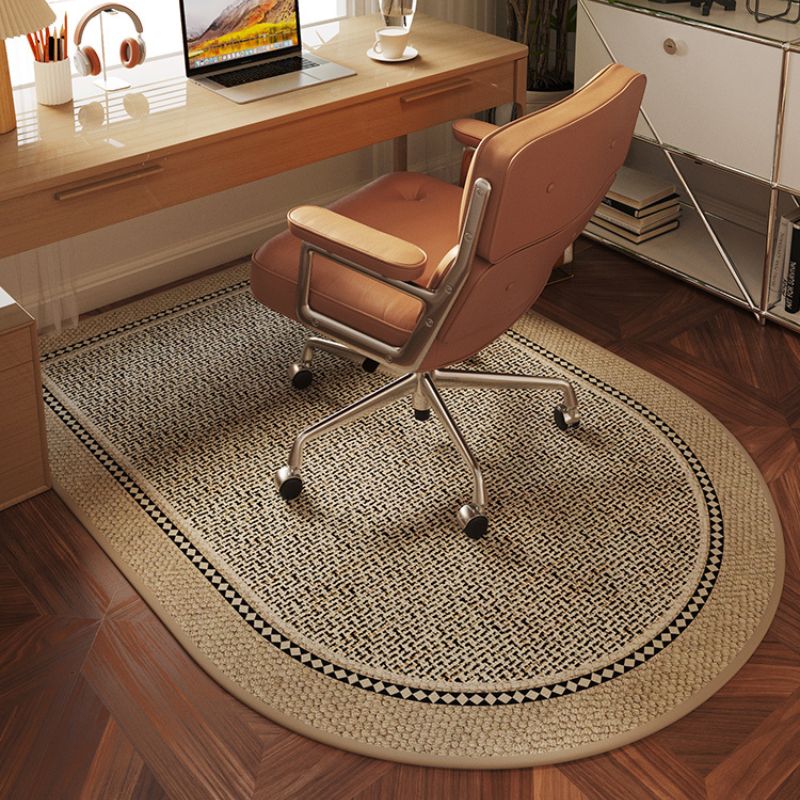 モダンブラウンアーチカーペット kocol