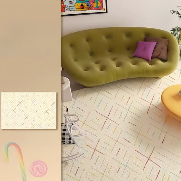 Colorful Painted Rug Carpet