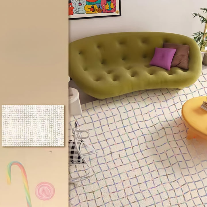 Colorful Painted Rug Carpet