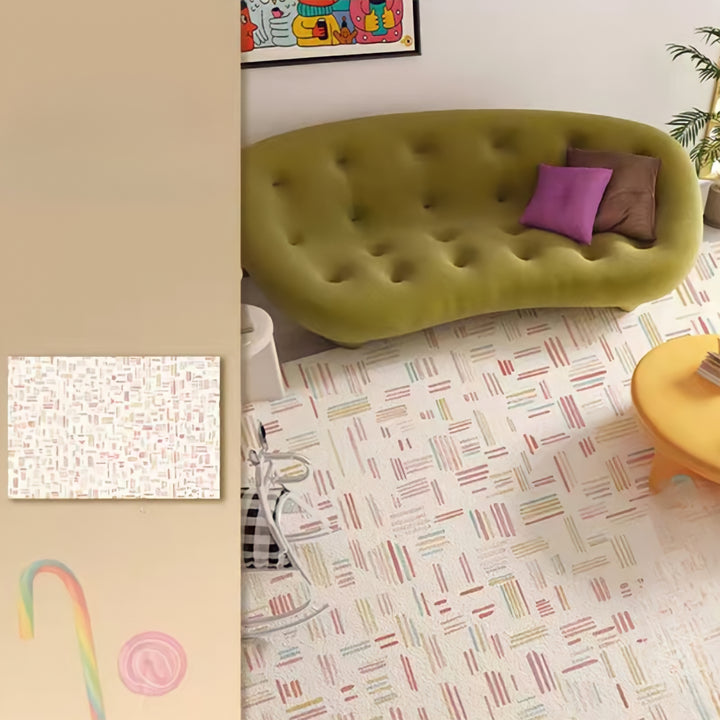 Colorful Painted Rug Carpet