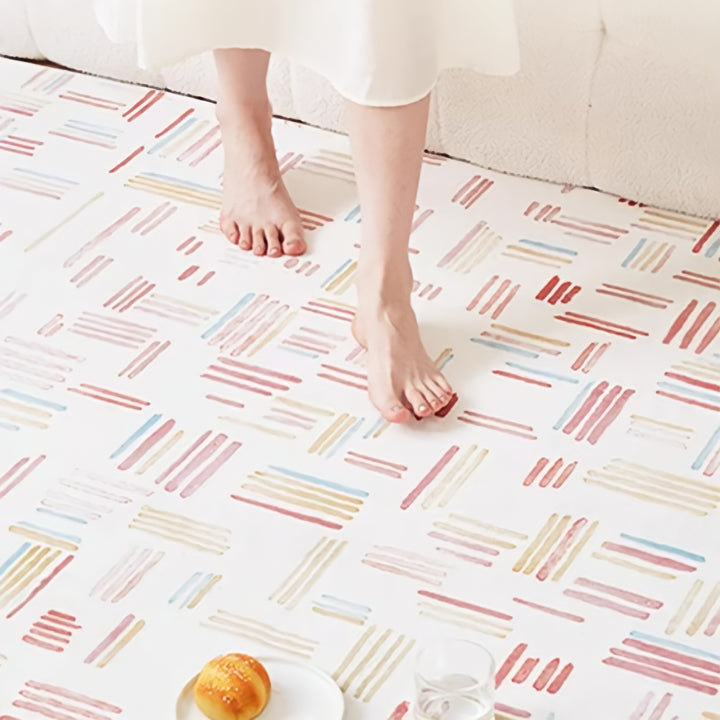 Colorful Painted Rug Carpet