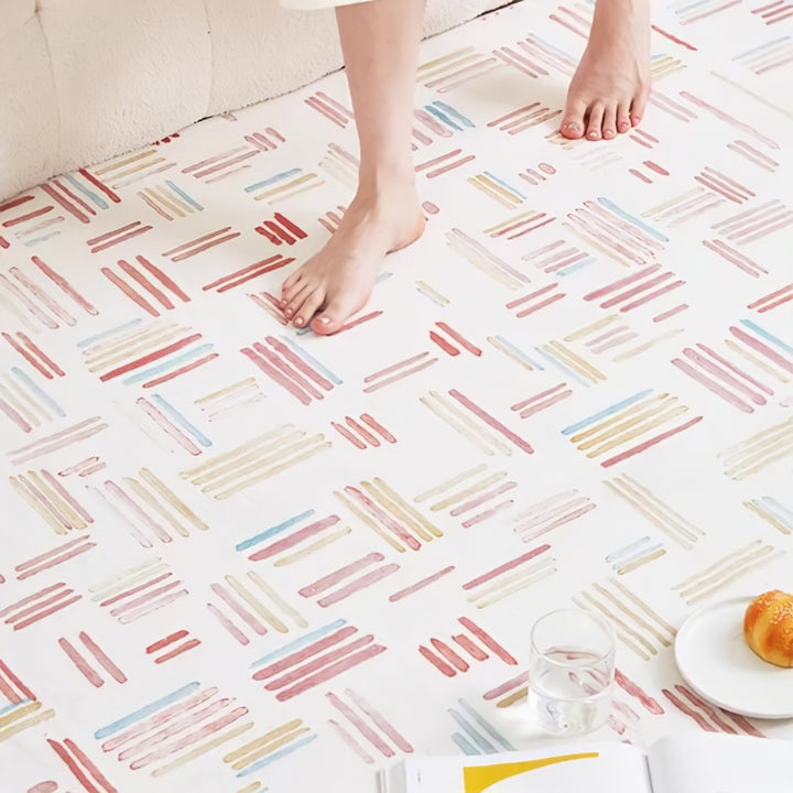 Colorful Painted Rug Carpet