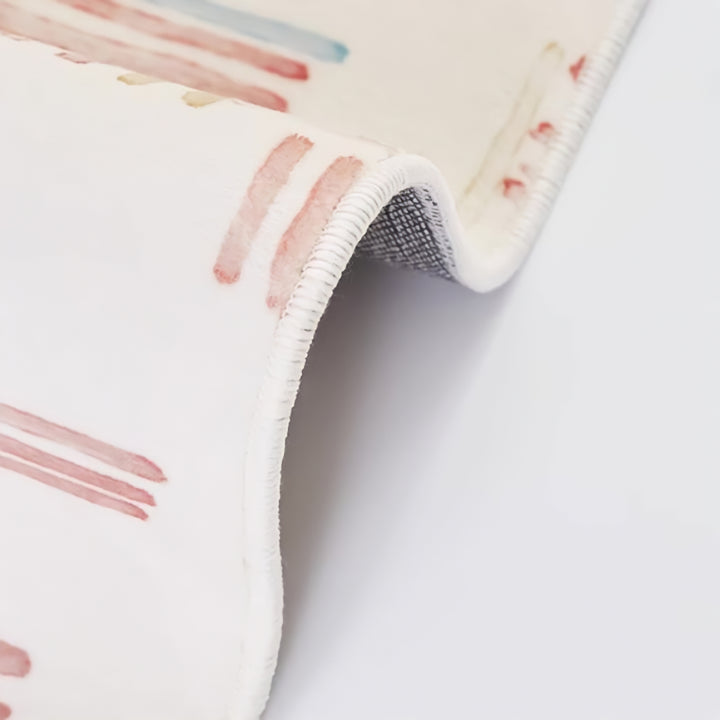 Colorful Painted Rug Carpet