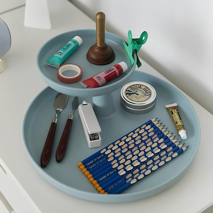 ラウンドツーステップトレイ