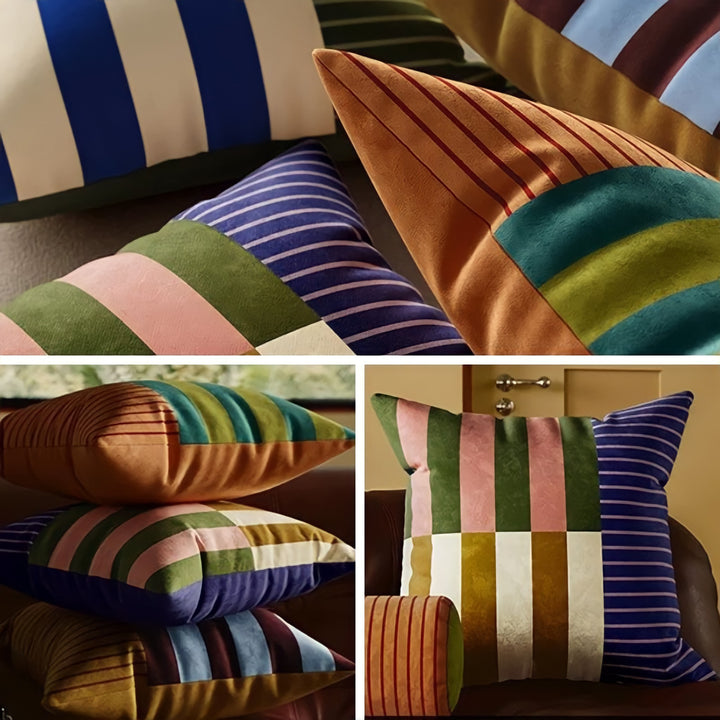 リズムストライプクッション