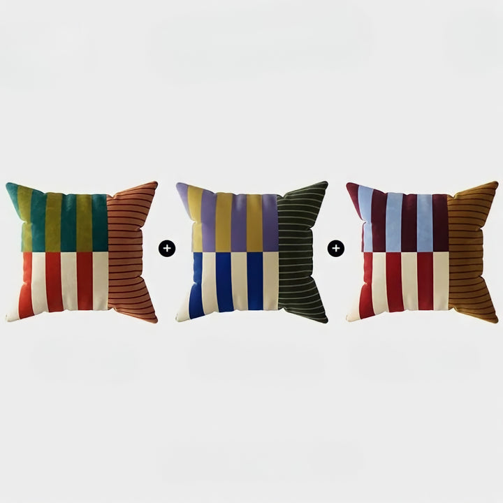 リズムストライプクッション