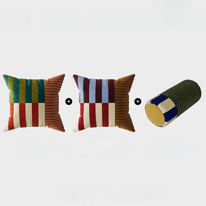 リズムストライプクッション