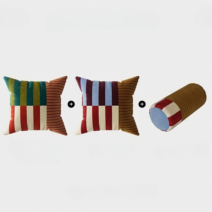 リズムストライプクッション
