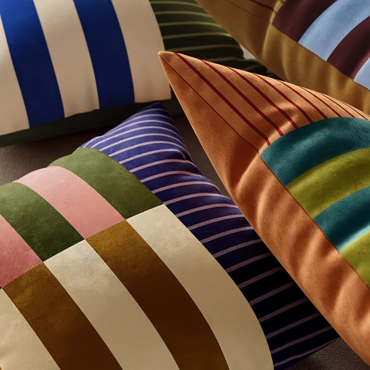 リズムストライプクッション