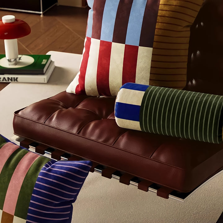 リズムストライプクッション