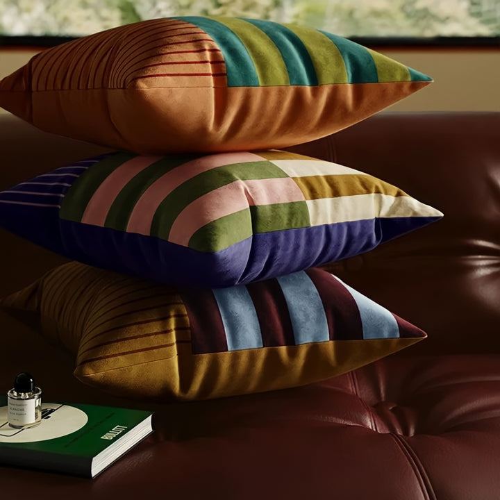リズムストライプクッション