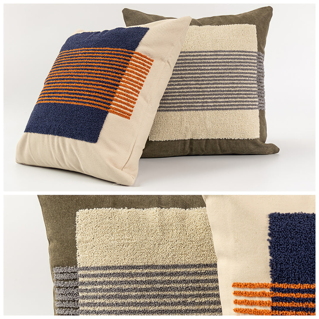 Patchwork Line Cushion