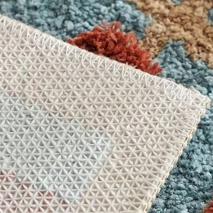 モザイクチェックバスマット