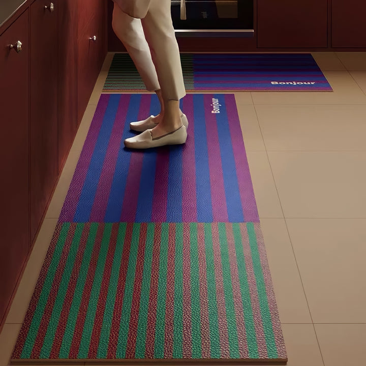 イージーケアコンビボーダーキッチンマット