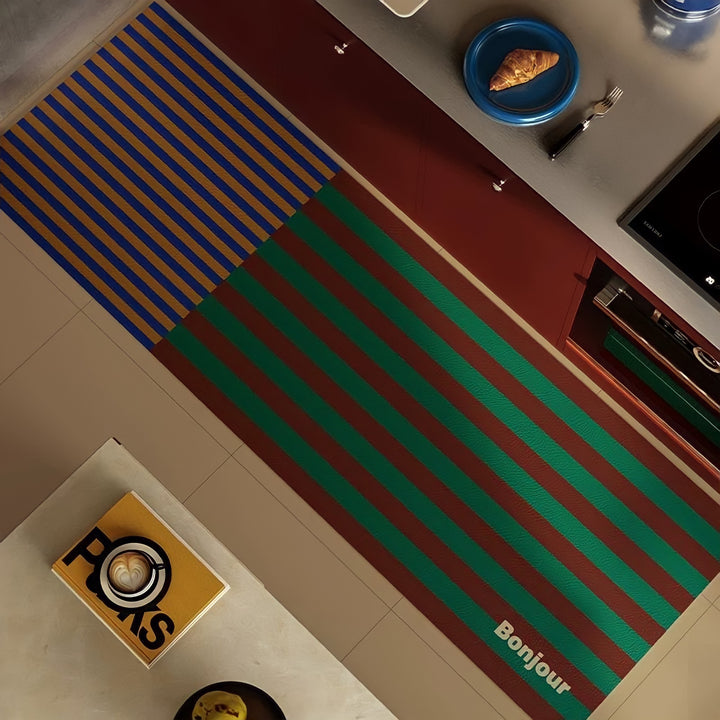 イージーケアコンビボーダーキッチンマット