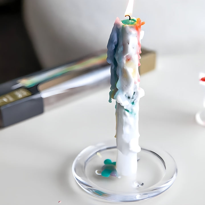 カラフルティアドロップキャンドル