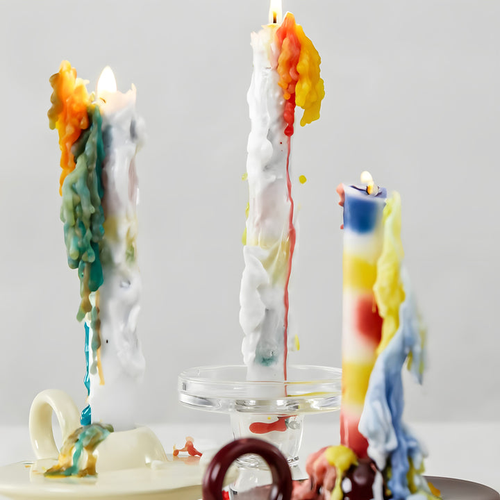 カラフルティアドロップキャンドル