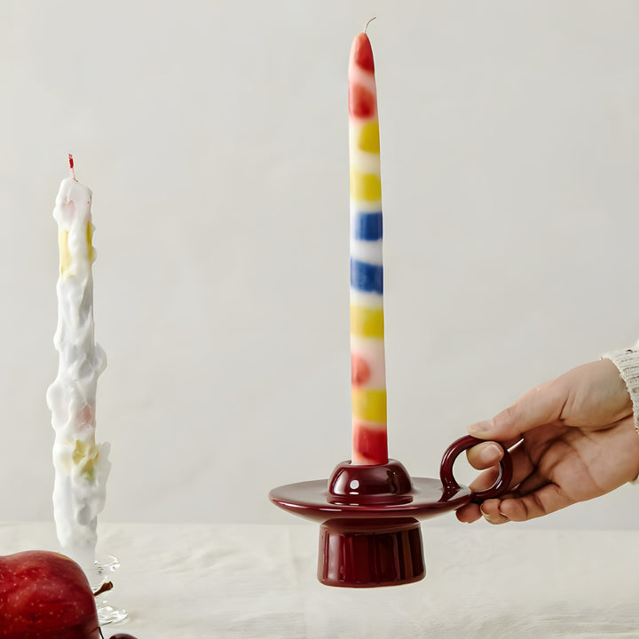 カラフルティアドロップキャンドル