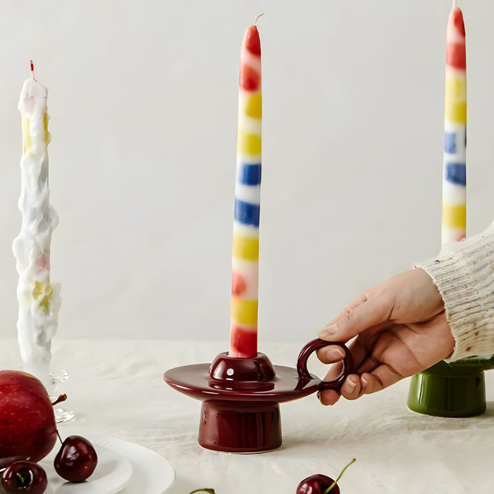 カラフルティアドロップキャンドル