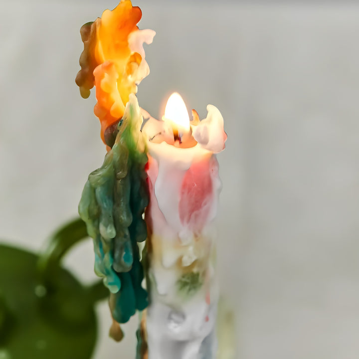 カラフルティアドロップキャンドル