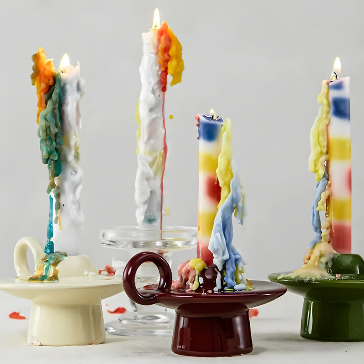 カラフルティアドロップキャンドル