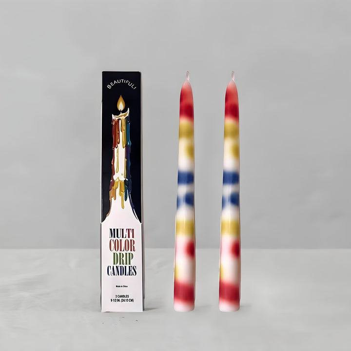 カラフルティアドロップキャンドル