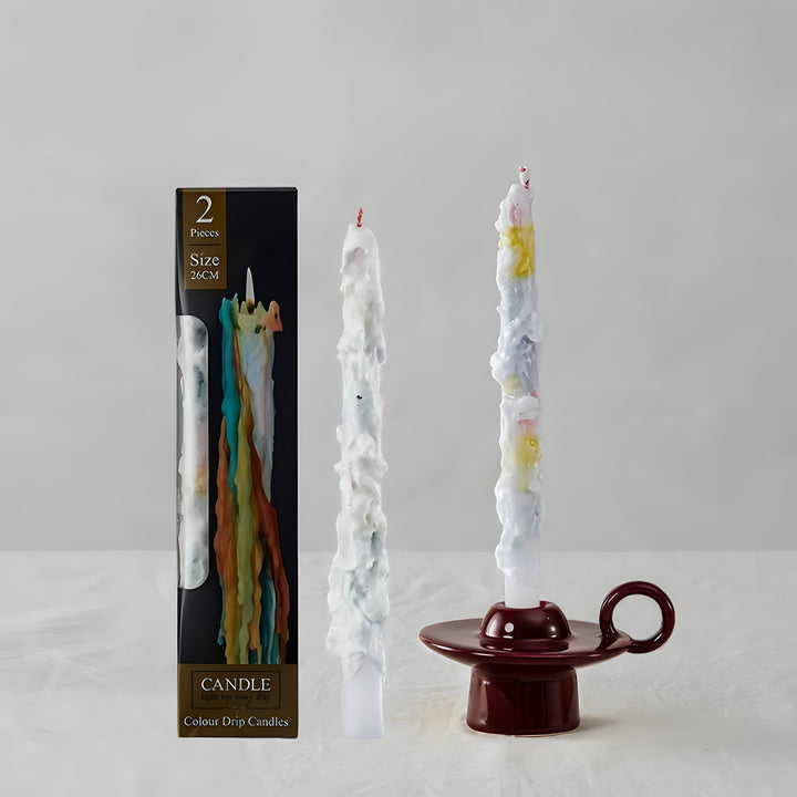 カラフルティアドロップキャンドル