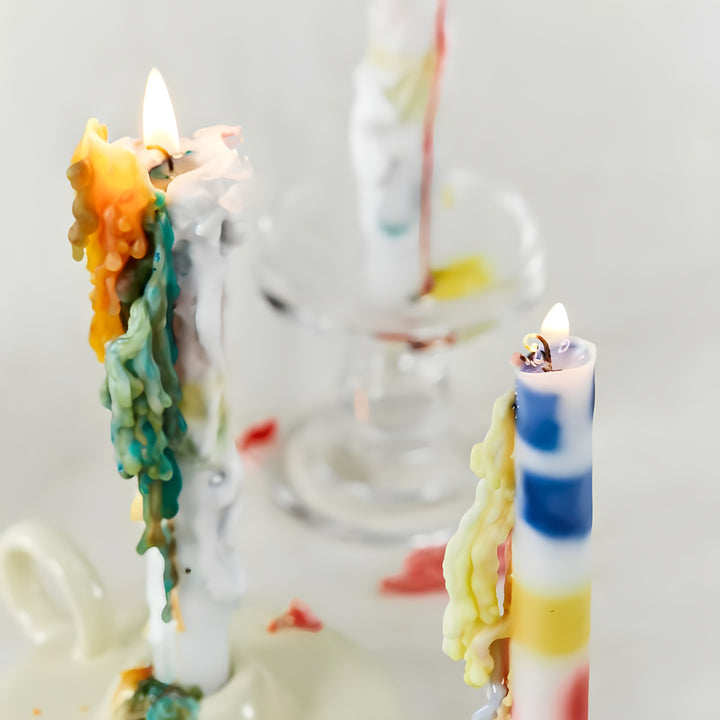 カラフルティアドロップキャンドル