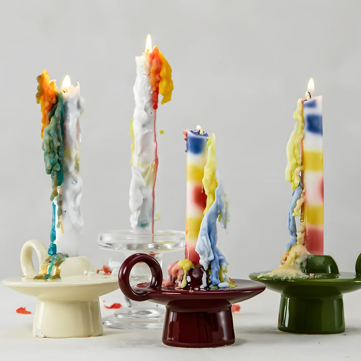 カラフルティアドロップキャンドル