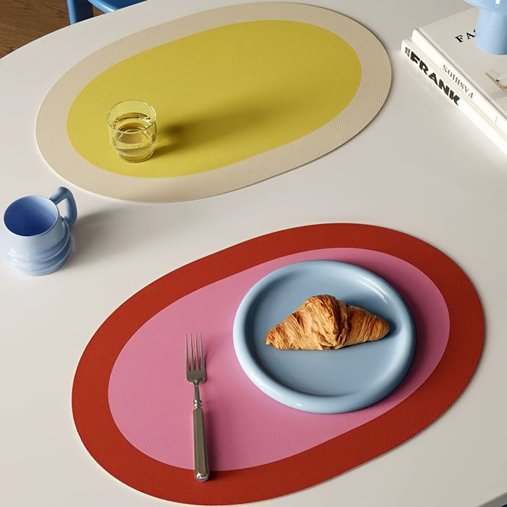 バイカラープレイスマット