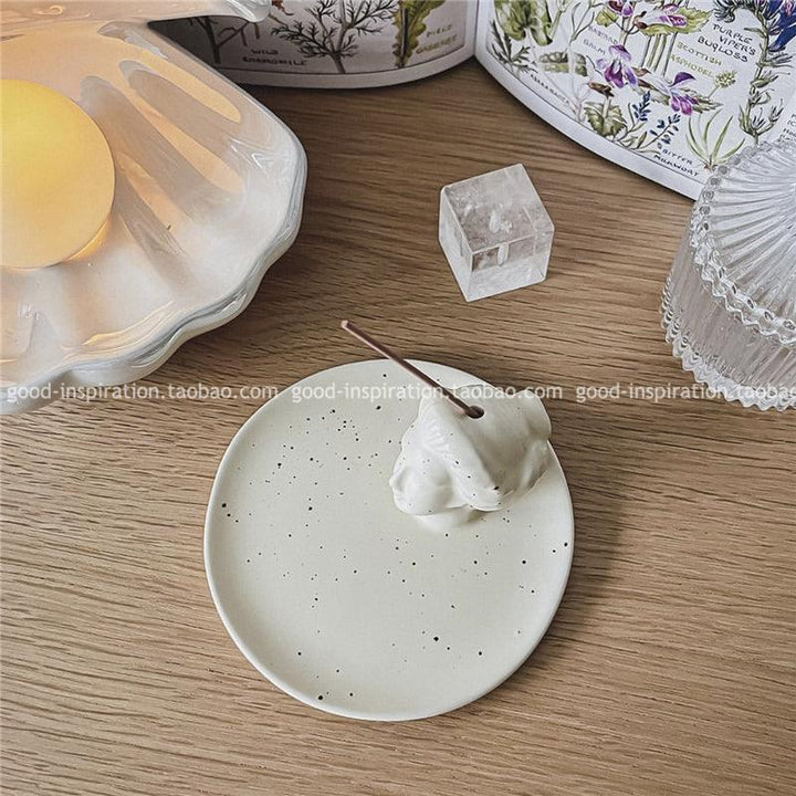 アート装飾お香立て インセンスホルダー / Artistic Decorative Incense Holder - kocol