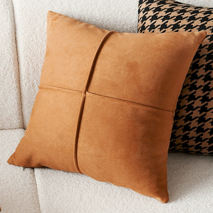 クリームブラウンクッションカバー kocol