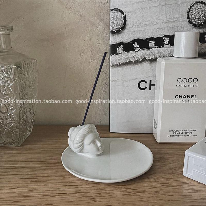 アート装飾お香立て インセンスホルダー / Artistic Decorative Incense Holder - kocol