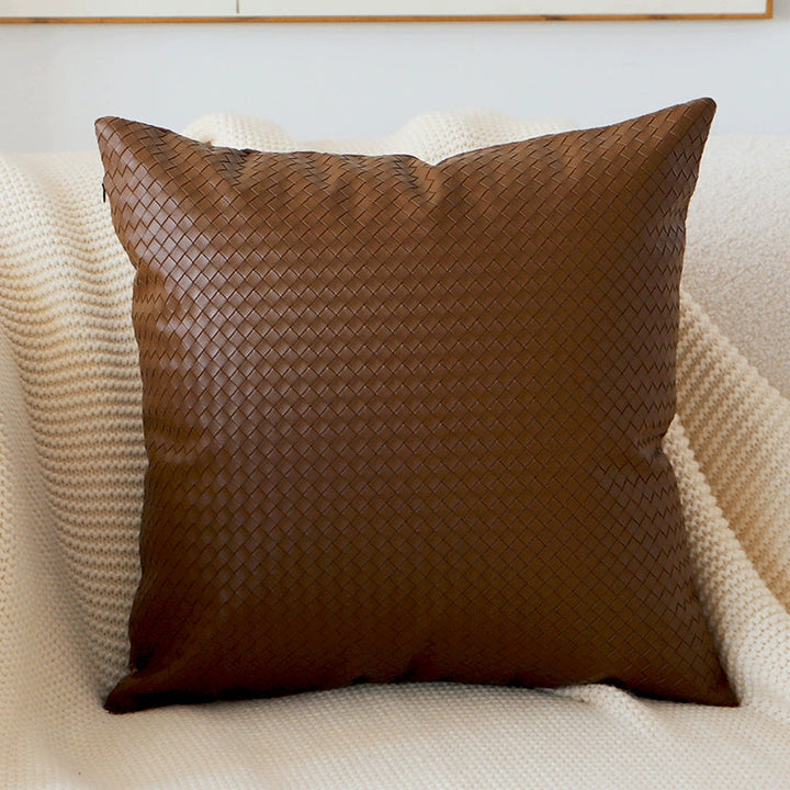 クリームブラウンクッションカバー kocol
