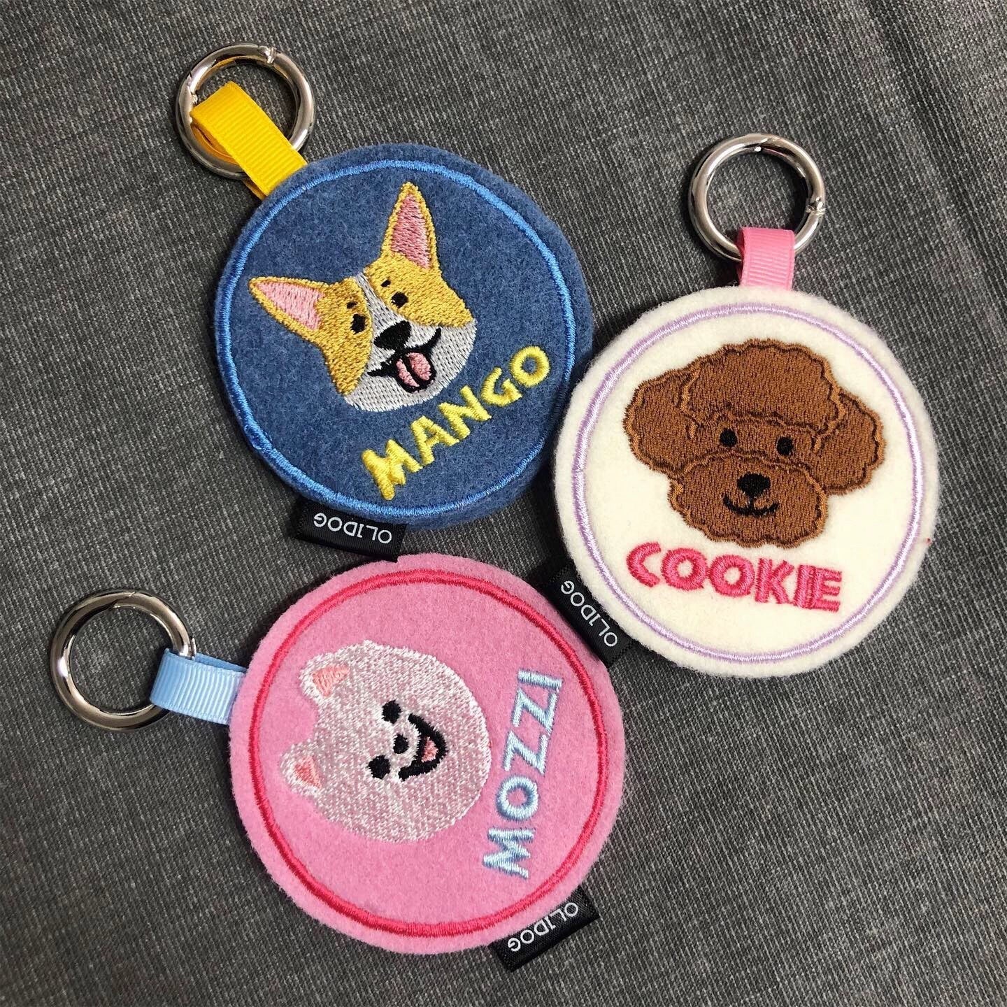 迷子札　オーダー受付 オーダーメイド名入れ犬用迷子札