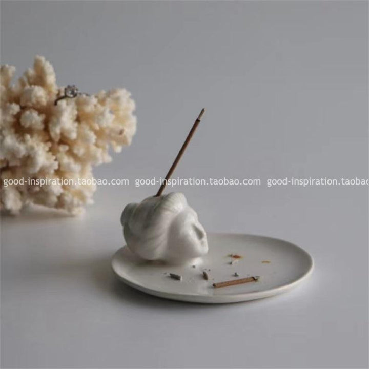 アート装飾お香立て インセンスホルダー / Artistic Decorative Incense Holder - kocol
