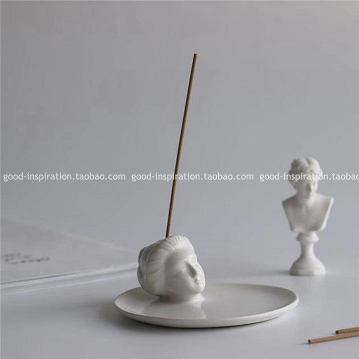 アート装飾お香立て インセンスホルダー / Artistic Decorative Incense Holder - kocol