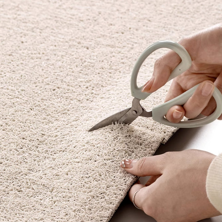 モダンストライプドアマット バイオレットミックス