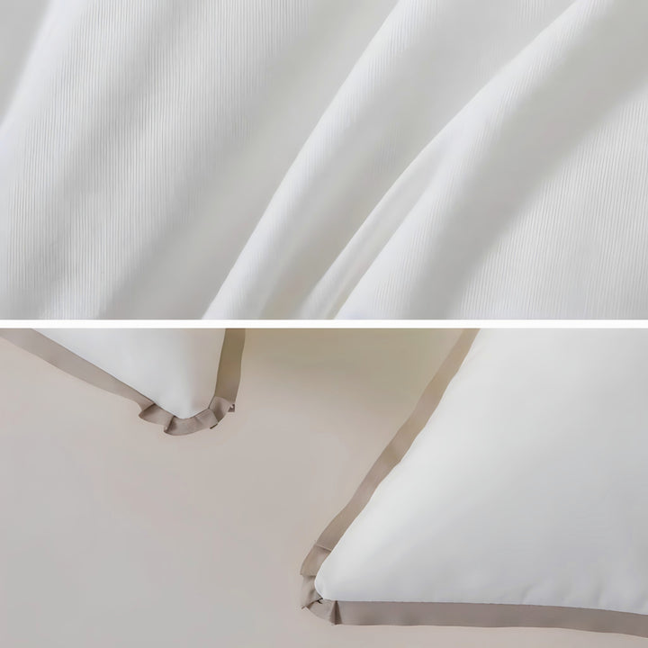 カラーパイピング枕