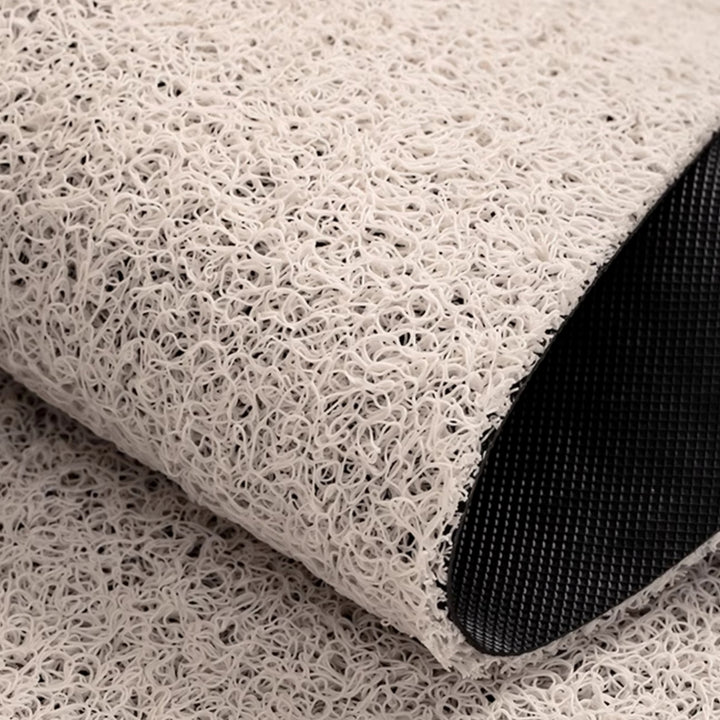 モダンストライプドアマット バイオレットミックス