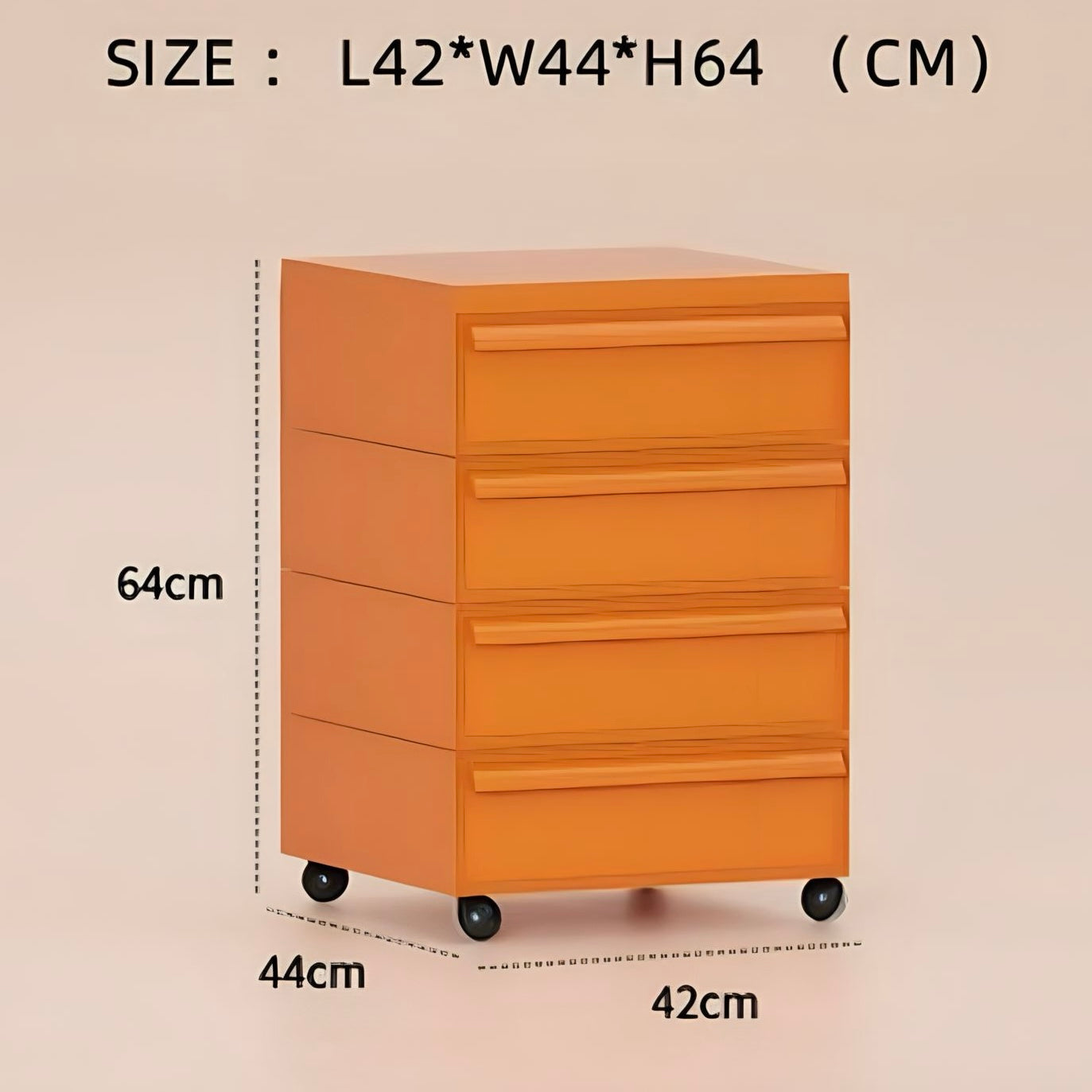 モダンカラフル可動式キャビネット kocol