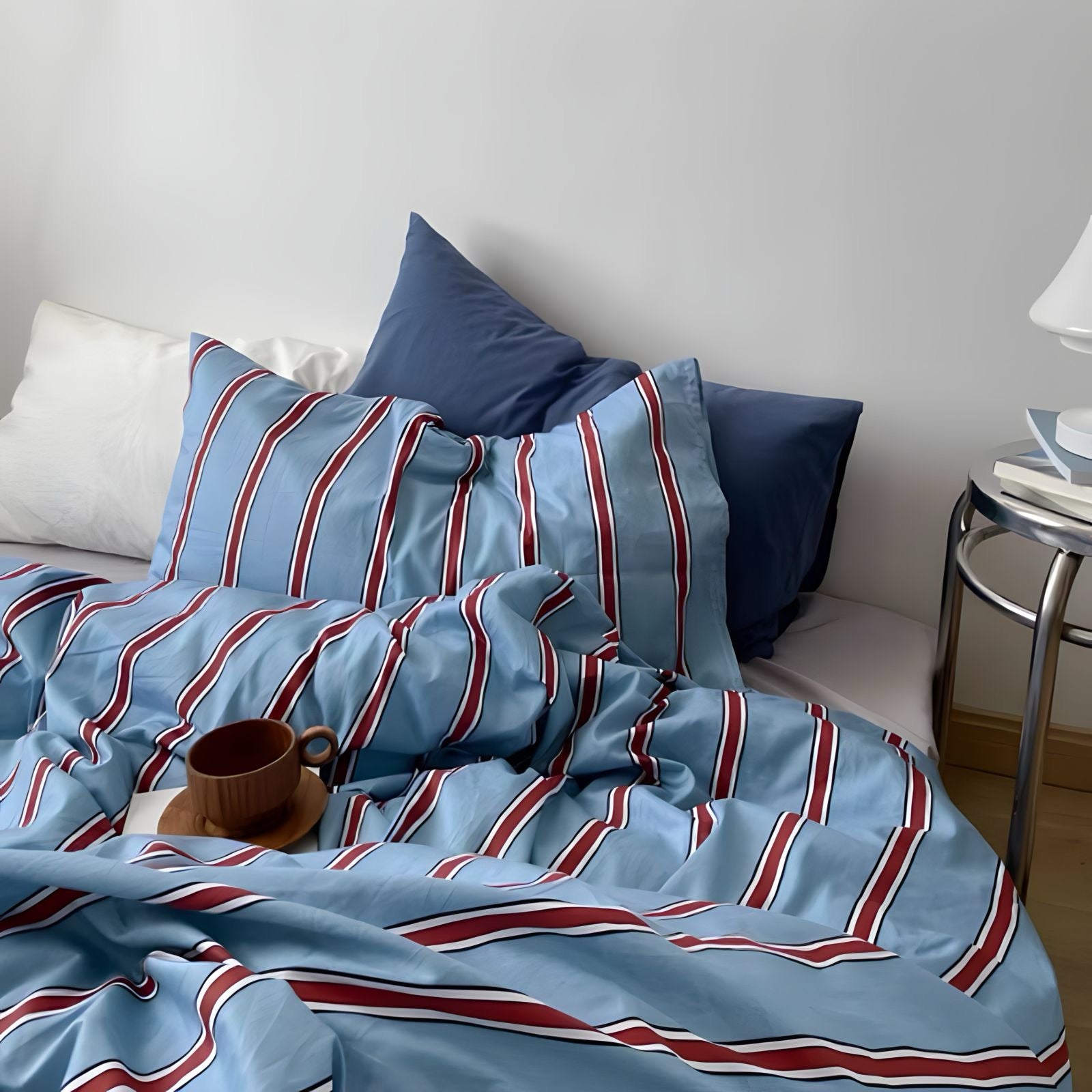 シンプルストライプ寝具セット kocol