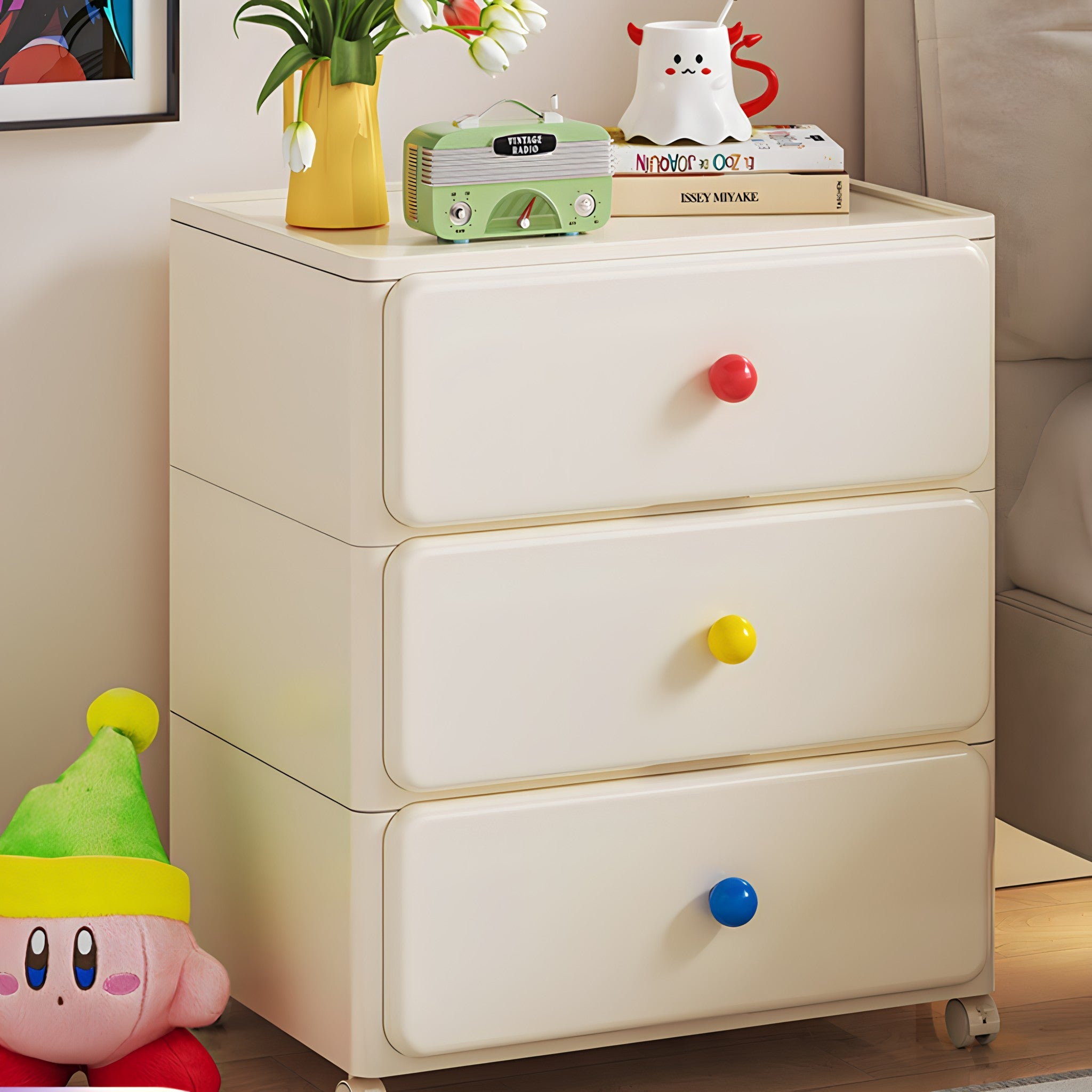 Pop Color Rolling Chest