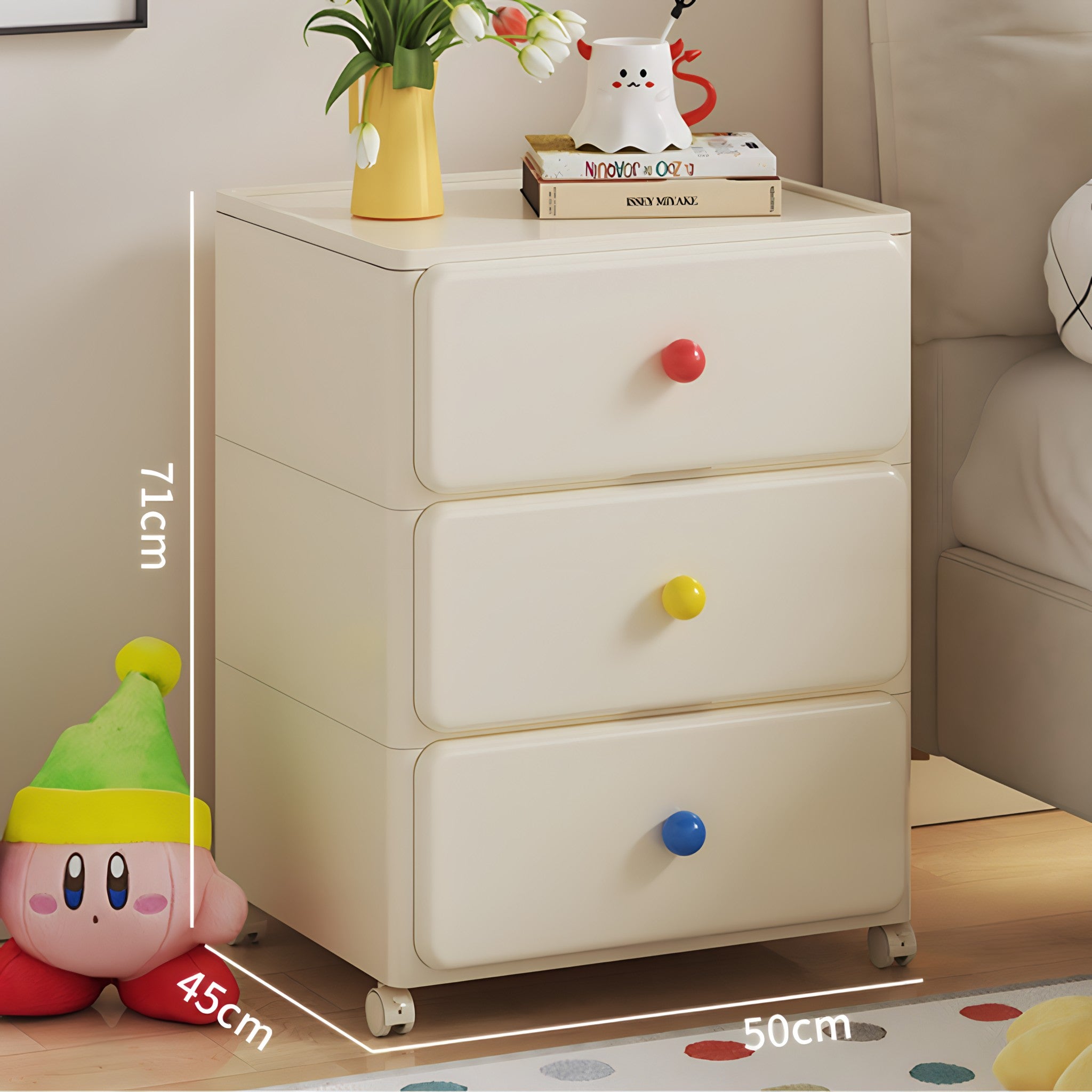 Pop Color Rolling Chest