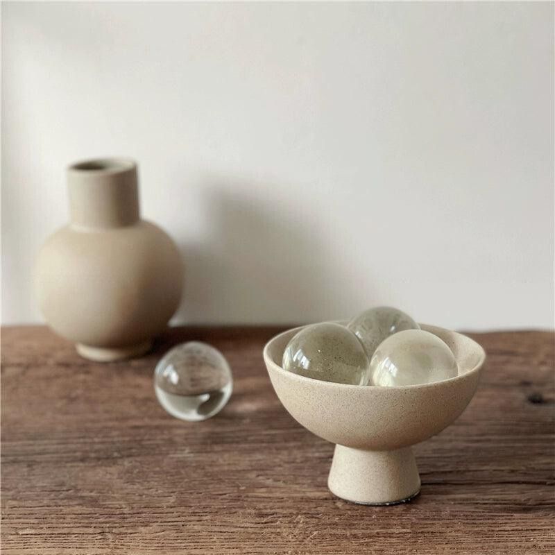 こすけ　新品　陶器　陶芸作家　オフホワイトのBOWL2個　38 ヘ28 ホワイト 耳付きスープボウル 大a - 益子焼の小さな窯元