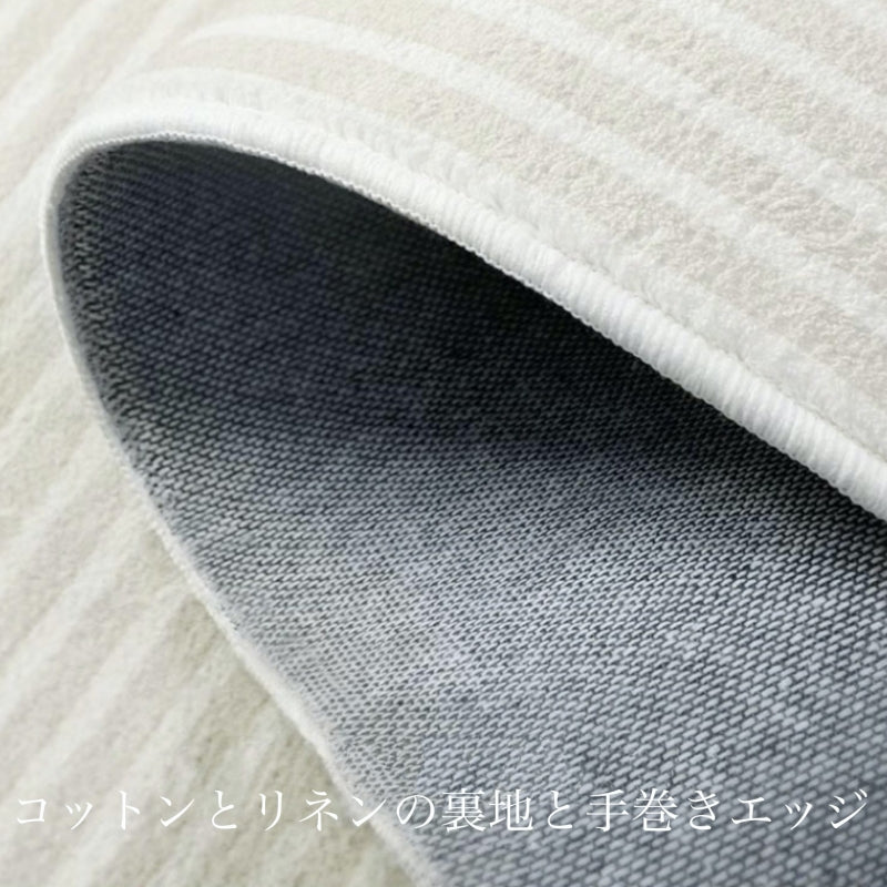 花柄フレンチ ベッドサイド ラグマット カーペット/ Flower French bedside rug mat carpet - kocol